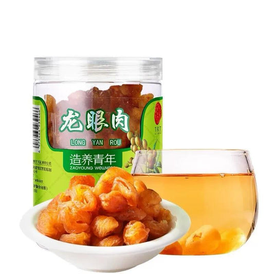 北京同仁堂 Tong Ren Tang|造养青年 龙眼肉 200g Dried Longan|低温烘干 果香浓郁|零食泡茶 煮粥煲汤皆宜