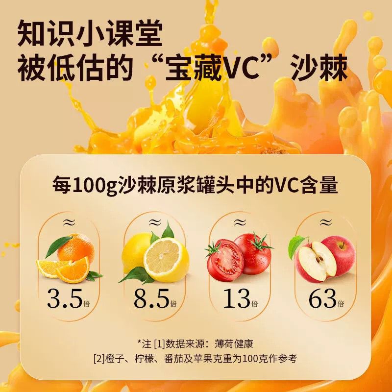 北京同仁堂 造养青年 沙棘原浆 300ml