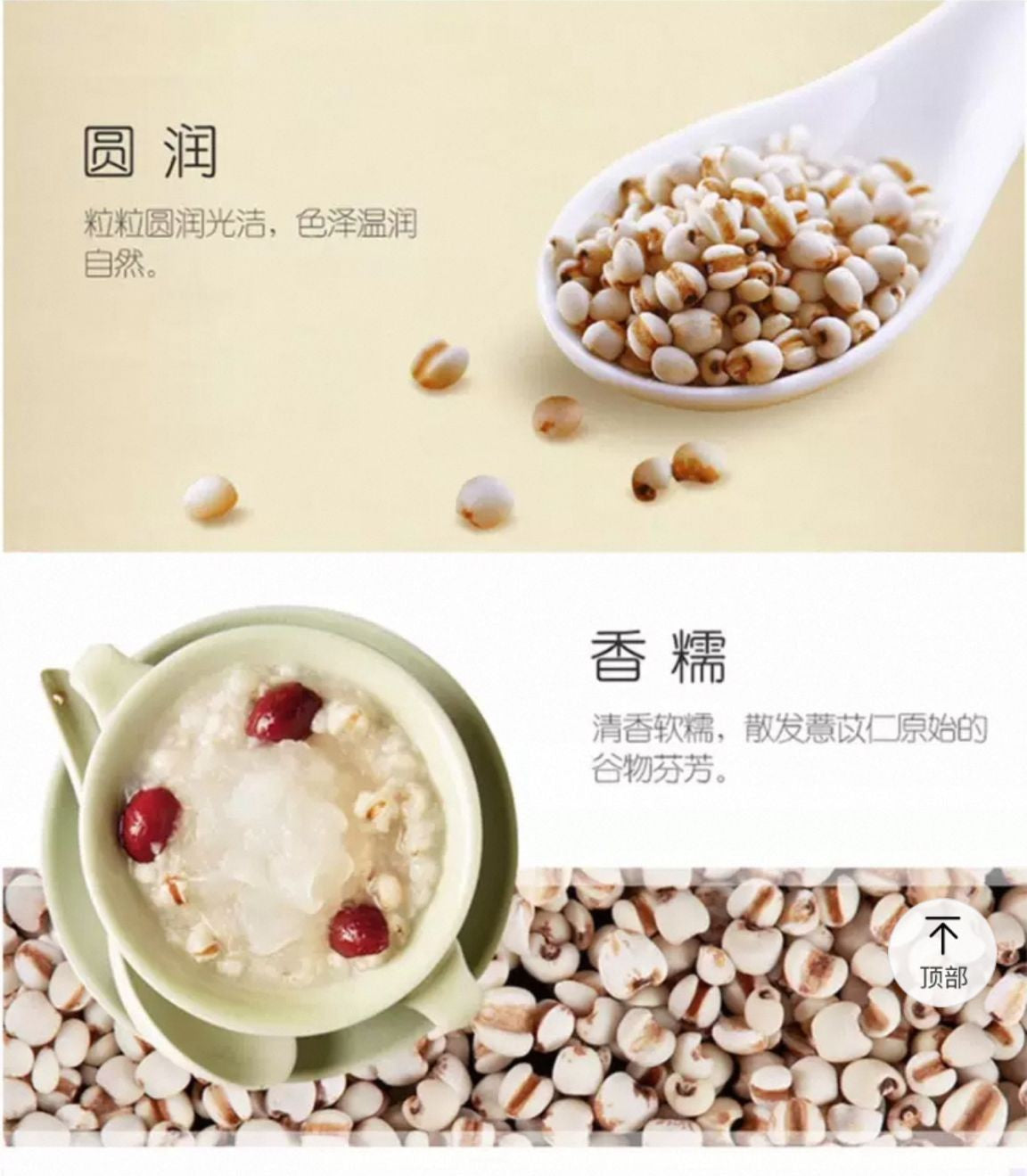 北京同仁堂 Tong Ren Tang|薏苡仁 250g Coix Seeds|福建原产|颗粒饱满 清香软糯