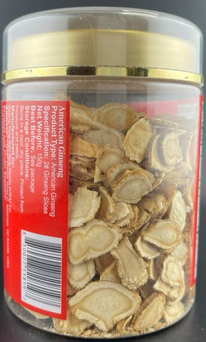 北京同仁堂美国威州花旗参 参片-2# 150g TRT American Wisconsin Ginseng Slices- 2# 150g
