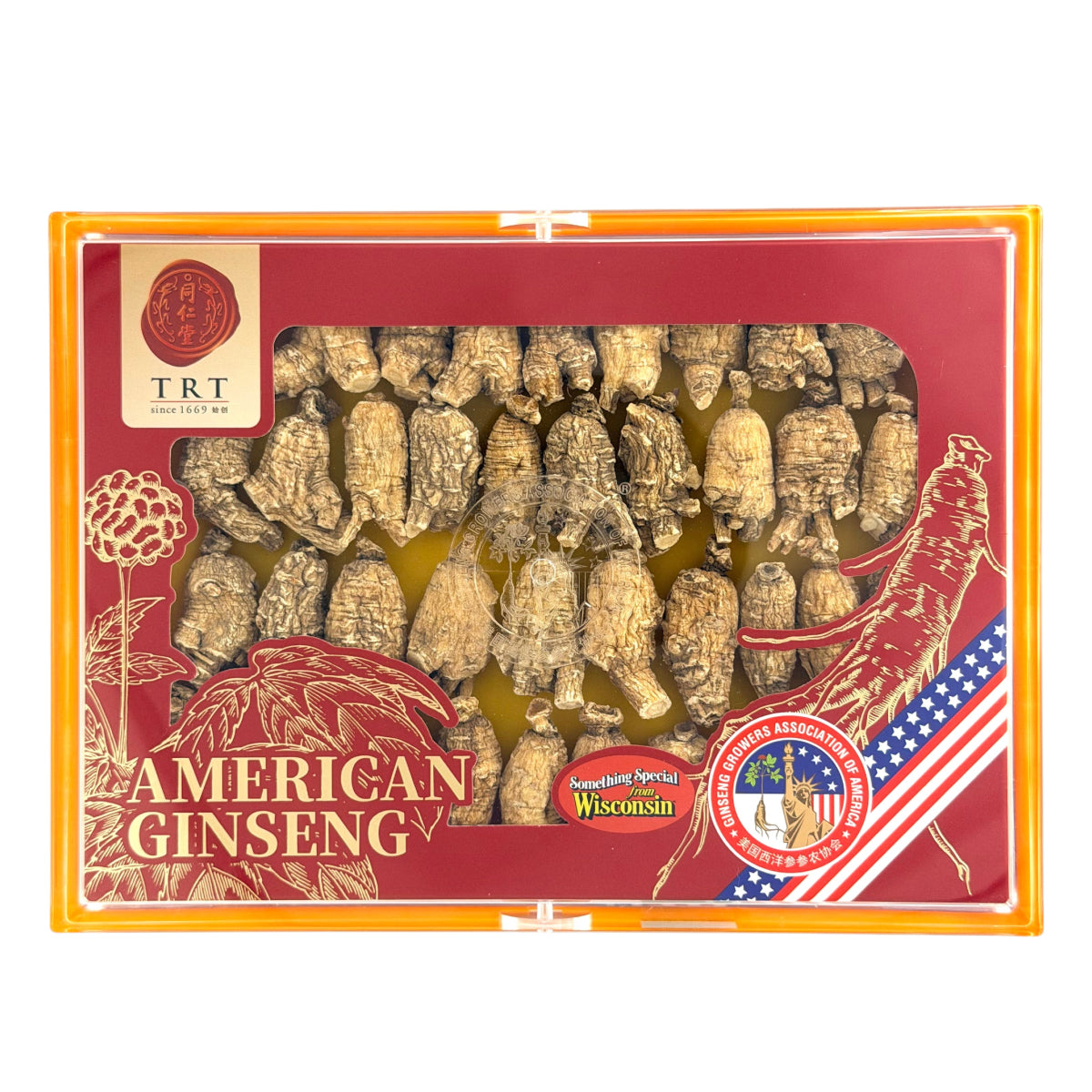 北京同仁堂美国威州花旗参 小泡面礼盒 120g TRT American Wisconsin Ginseng Small Pearl Roots Gift Set 120g