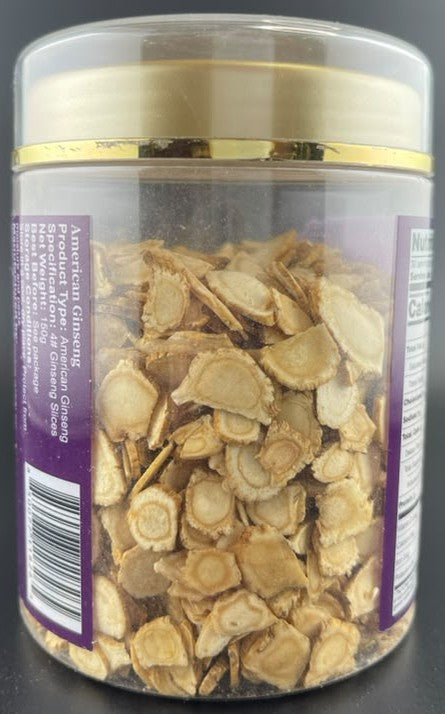 北京同仁堂美国威州花旗参 参片-4# 150g TRT American Wisconsin Ginseng Slices- 4# 150g
