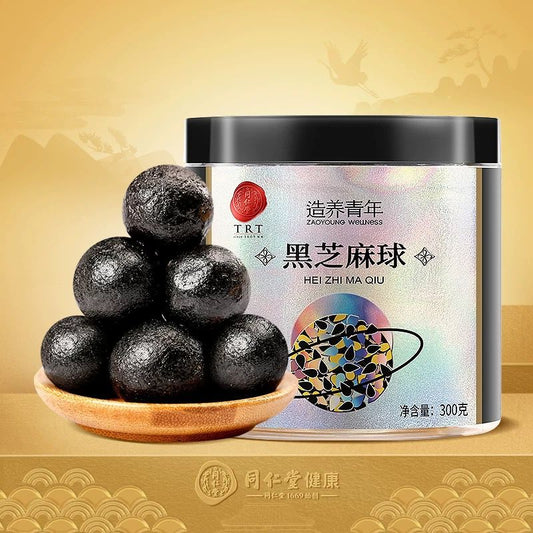 北京同仁堂 青源堂 黑芝麻球 300g