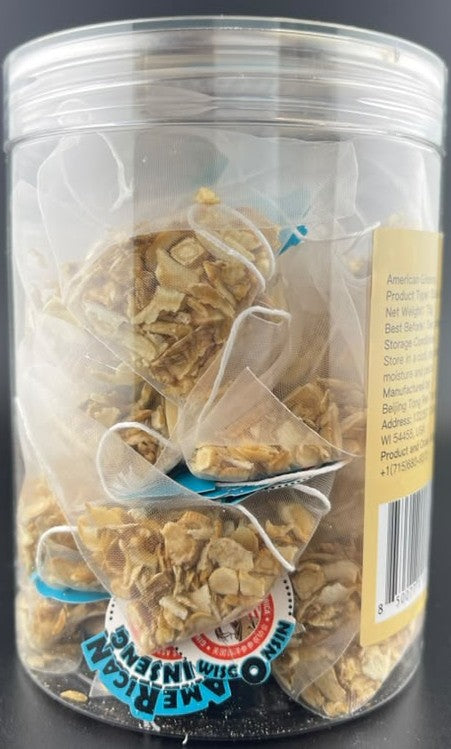 北京同仁堂美国威州花旗参 参片袋泡茶 75g (3g x25 袋) TRT American Wisconsin Ginseng Slices Tea Bags 75g (3g x25 bags)