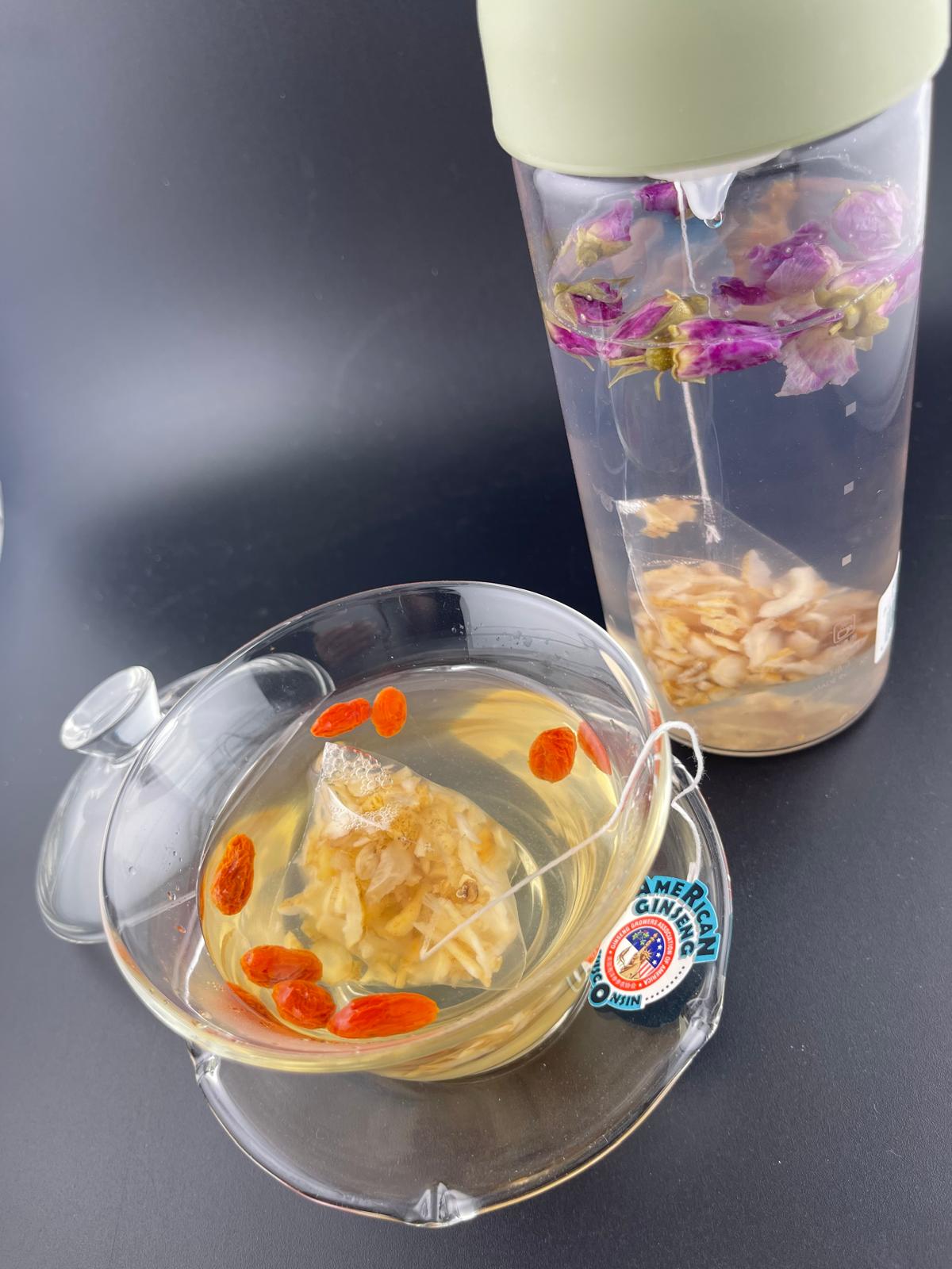 北京同仁堂美国威州花旗参 参片袋泡茶 75g (3g x25 袋) TRT American Wisconsin Ginseng Slices Tea Bags 75g (3g x25 bags)