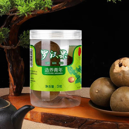 北京同仁堂 Tong Ren Tang｜造养青年 罗汉果 3粒 Monk Fruit｜传统低温烘制 自然香甜｜搭配金银花 清润顺口